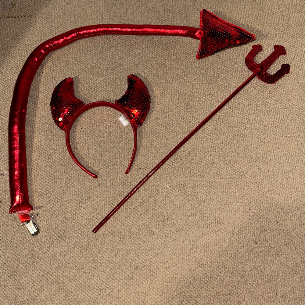 Glittery Devil Costume